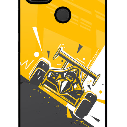 Track King Redmi 9 Glass Case
