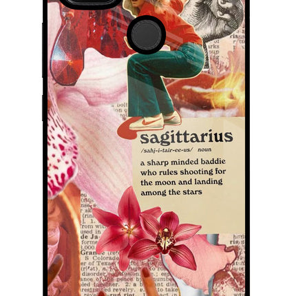 Sagittarius Zodiac Redmi 9 Glass Case