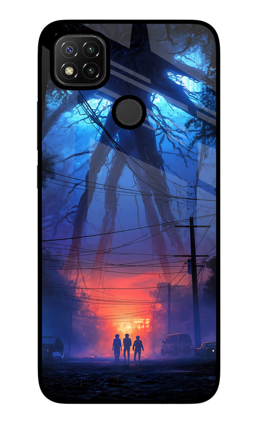 Ordinary Things Shadow Redmi 9 Glass Case
