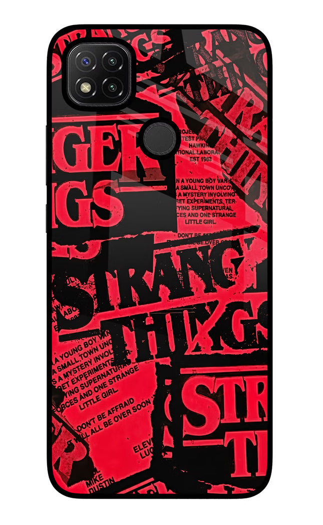 Ordinary Things Redmi 9 Glass Case
