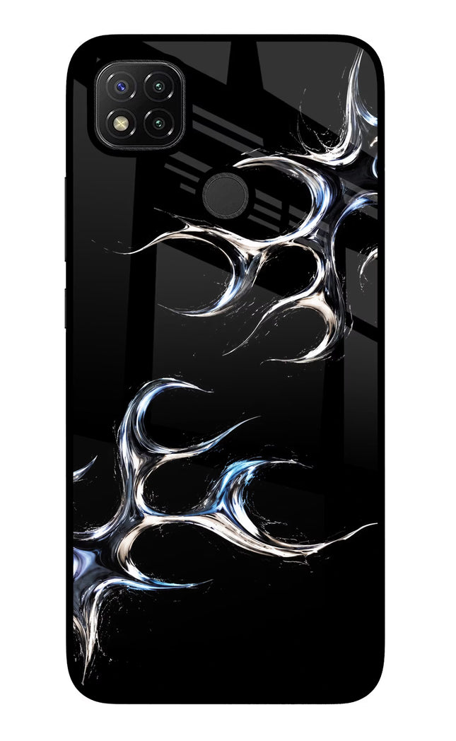 Chrome Tribal Redmi 9 Glass Case