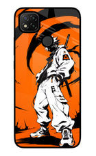 Street Samurai  Redmi 9 Glass Case