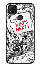 Who's Next Redmi 9 Glass Case