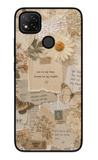 Vintage case Redmi 9 Glass Case