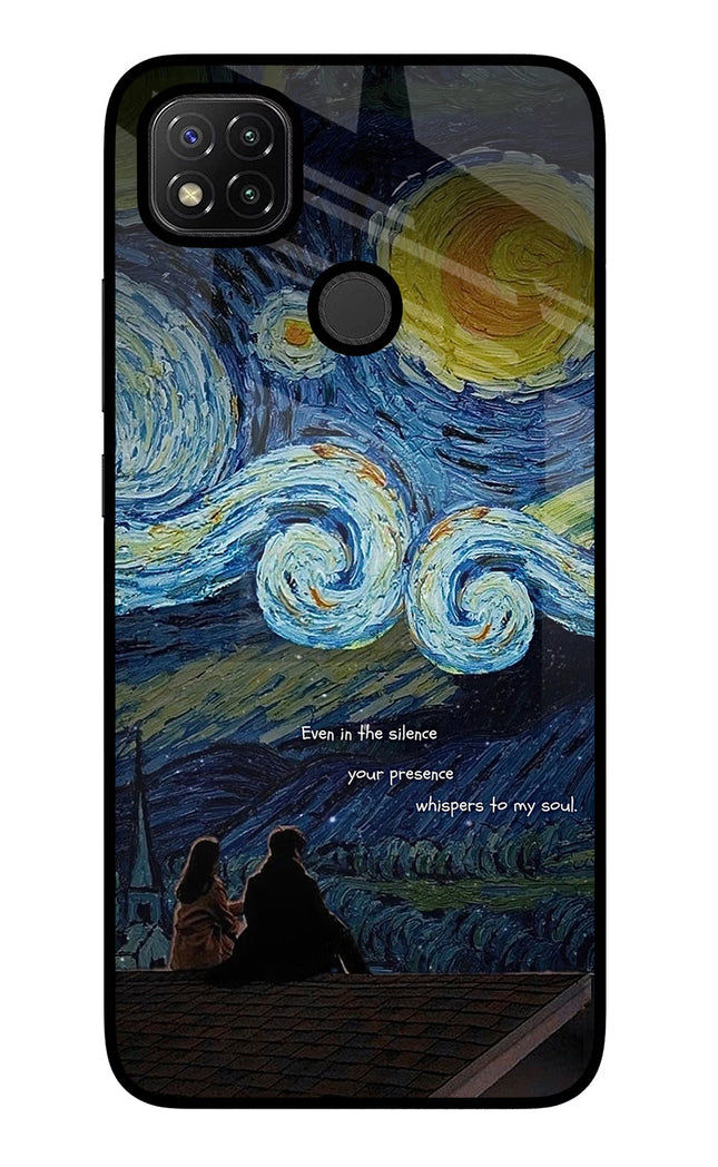 Softcore Redmi 9 Glass Case