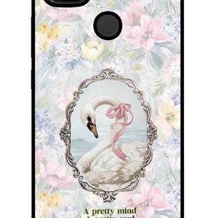 Pretty Mind Pretty Soul Redmi 9 Glass Case