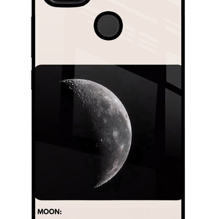 Moon Phase Redmi 9 Glass Case
