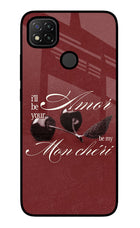 Velvet Cherry Redmi 9 Glass Case