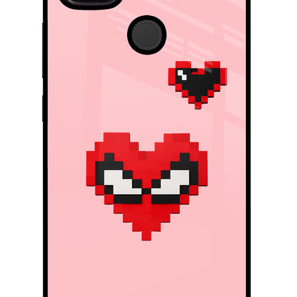 Gwen Heart Redmi 9 Glass Case