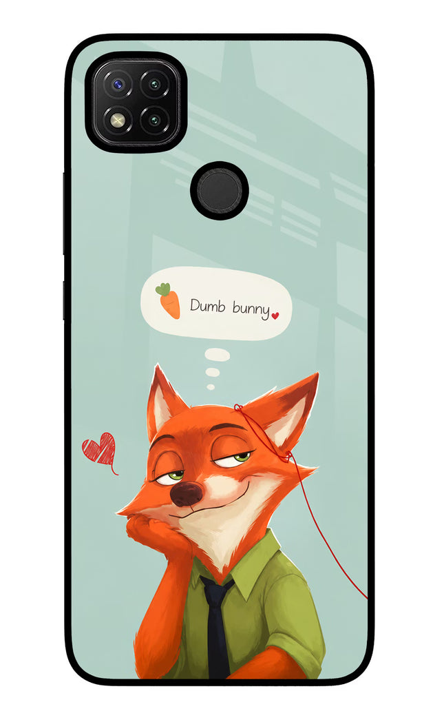Nick Charm Redmi 9 Glass Case