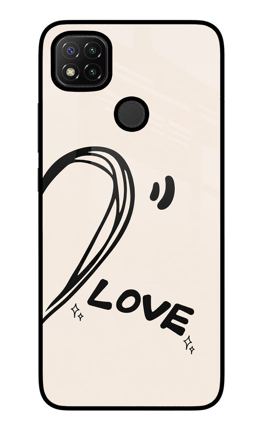 Soul Line Redmi 9 Glass Case