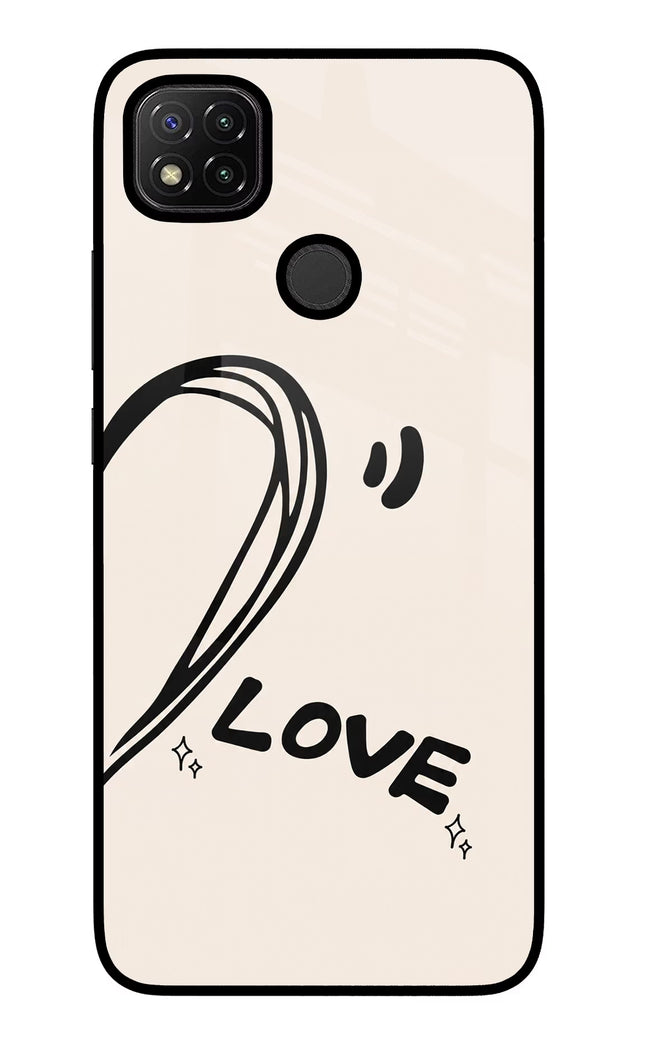 Soul Line Redmi 9 Glass Case