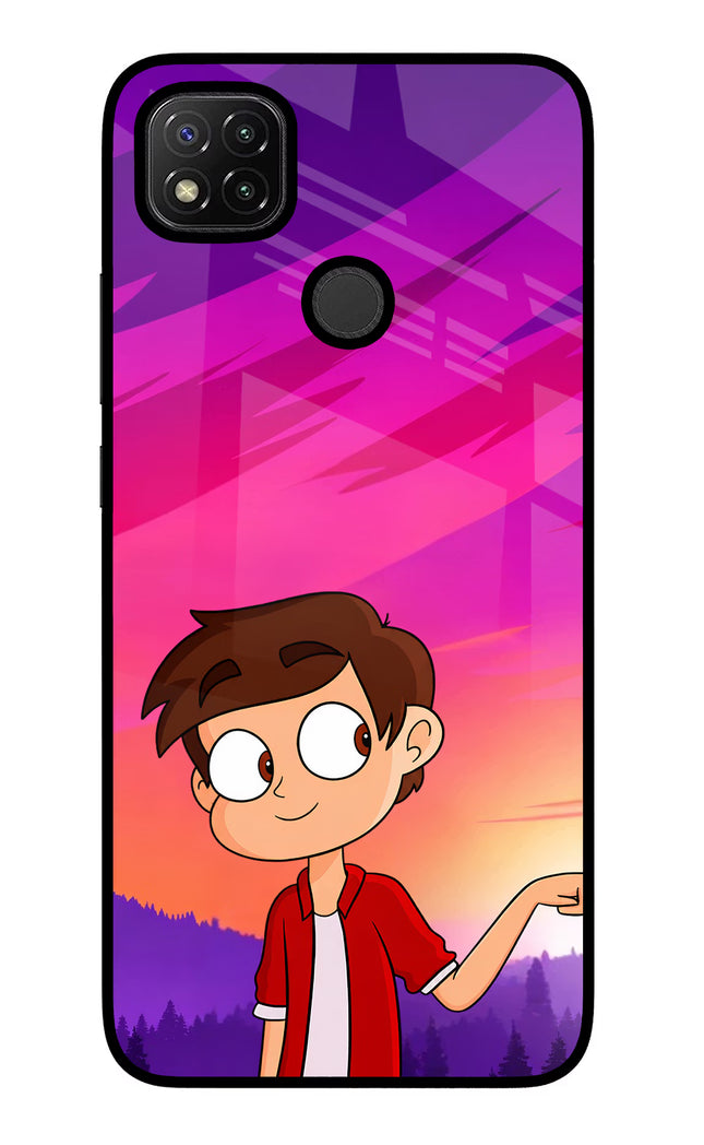 Marco Sunset Redmi 9 Glass Case