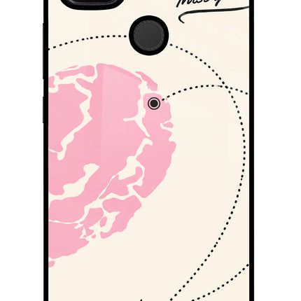 Miss Orbit Redmi 9 Glass Case