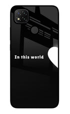 This World Redmi 9 Glass Case