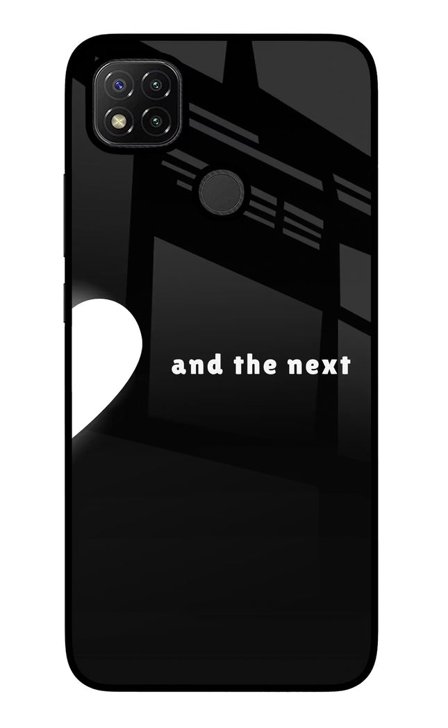 Next World Redmi 9 Glass Case