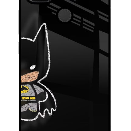 Bat Kitty Redmi 9 Glass Case