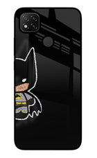 Bat Kitty Redmi 9 Glass Case