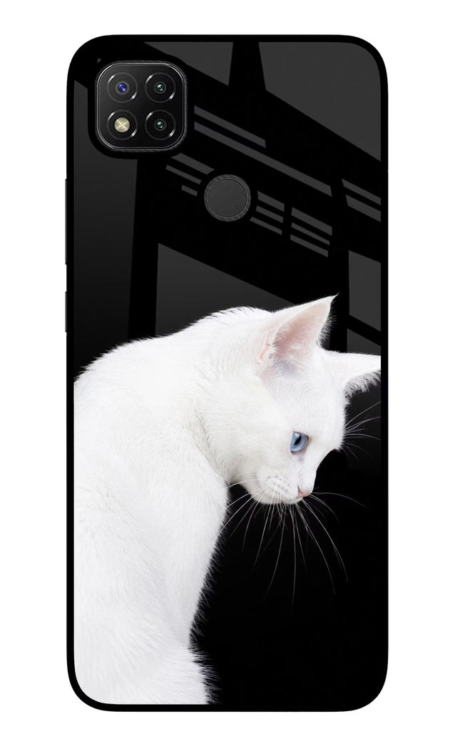 Snow Gaze Redmi 9 Glass Case
