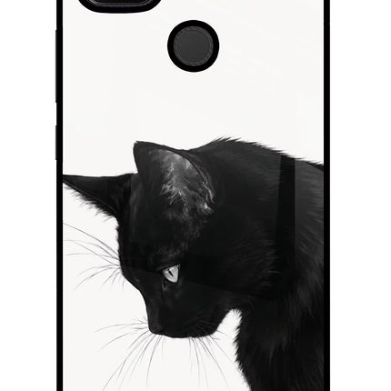 Shadow Gaze Redmi 9 Glass Case