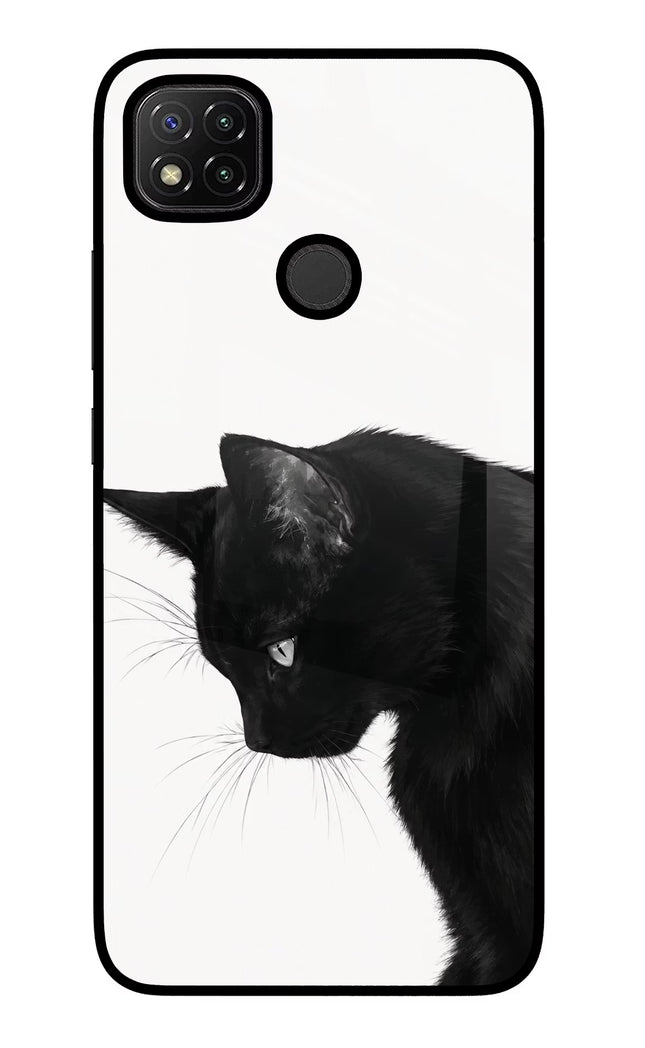 Shadow Gaze Redmi 9 Glass Case
