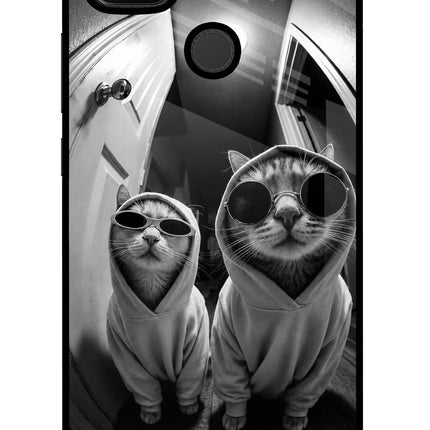 Hood Cats Redmi 9 Glass Case