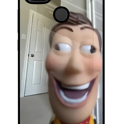 Side Eye Woody Redmi 9 Glass Case