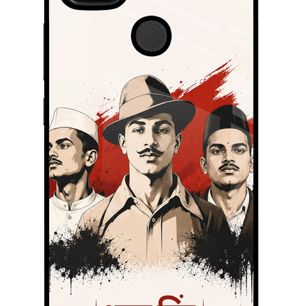 Sardar Patel Iron Will Redmi 9 Glass Case