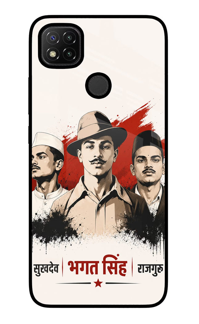 Sardar Patel Iron Will Redmi 9 Glass Case