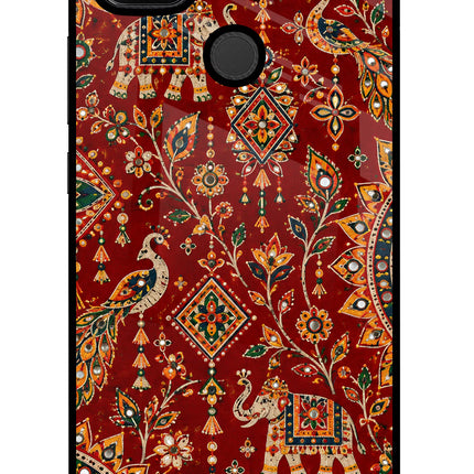 Laal Riwaaz Redmi 9 Glass Case
