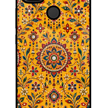 Sunlit Aura Redmi 9 Glass Case