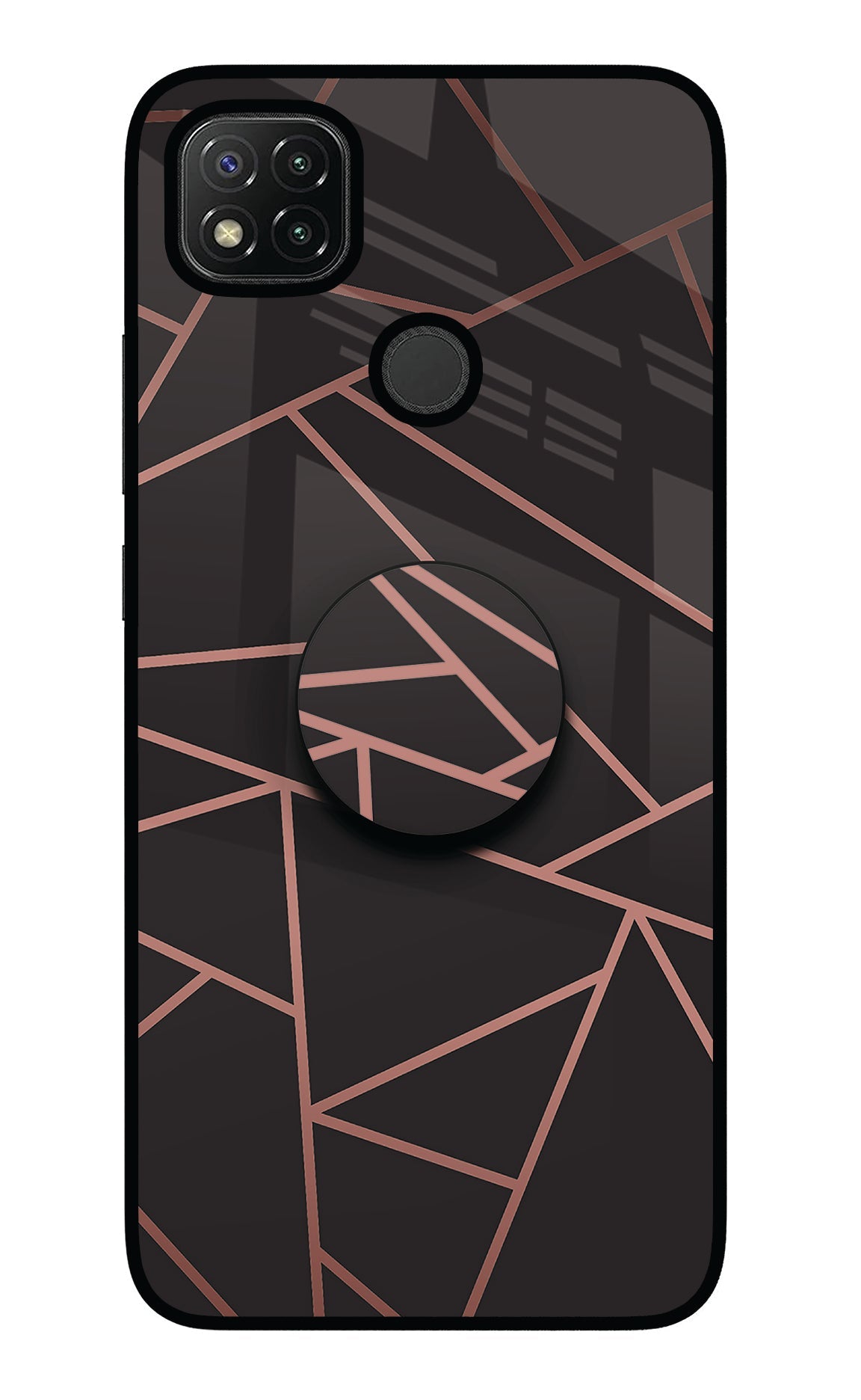 Geometric Pattern Redmi 9 Pop Case