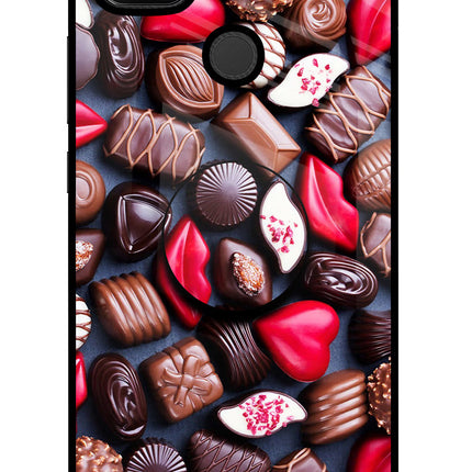 Chocolates Redmi 9 Pop Case by Casekaro