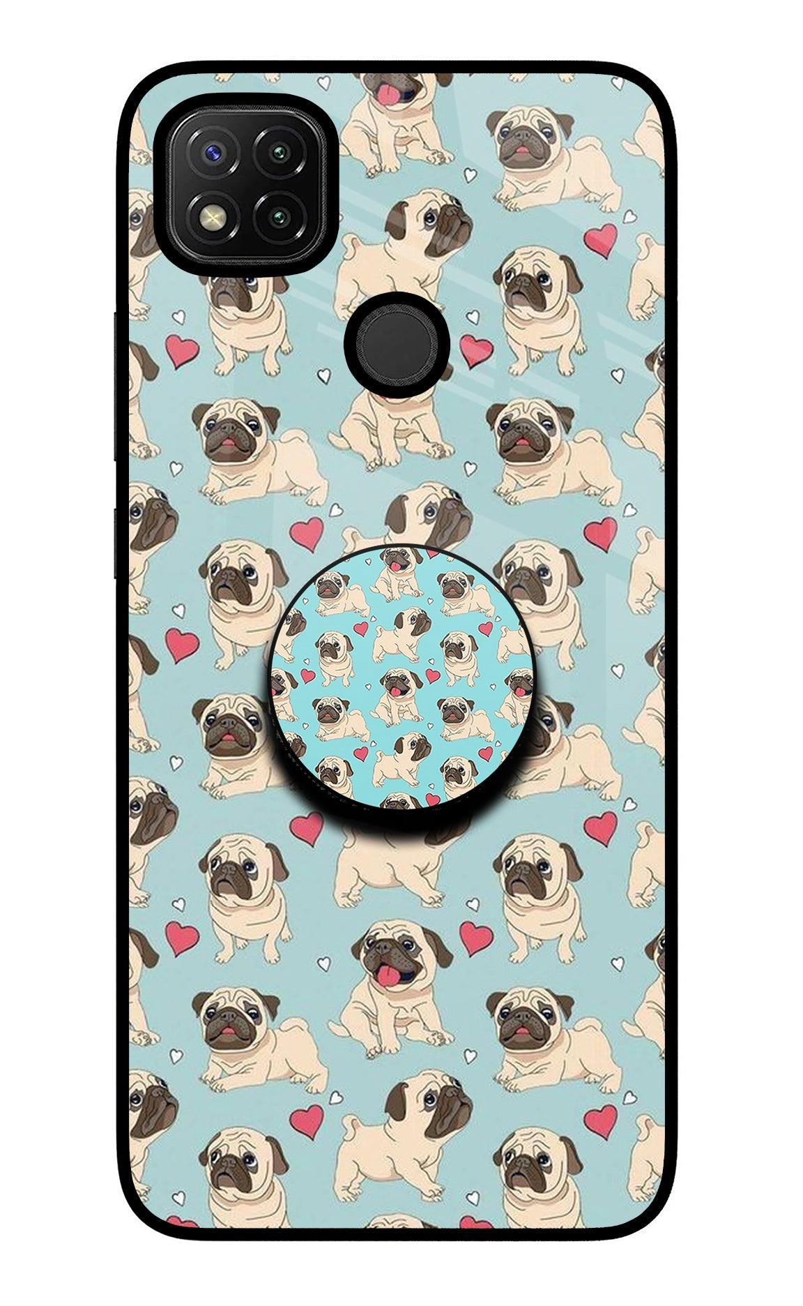 Pug Dog Redmi 9 Pop Case