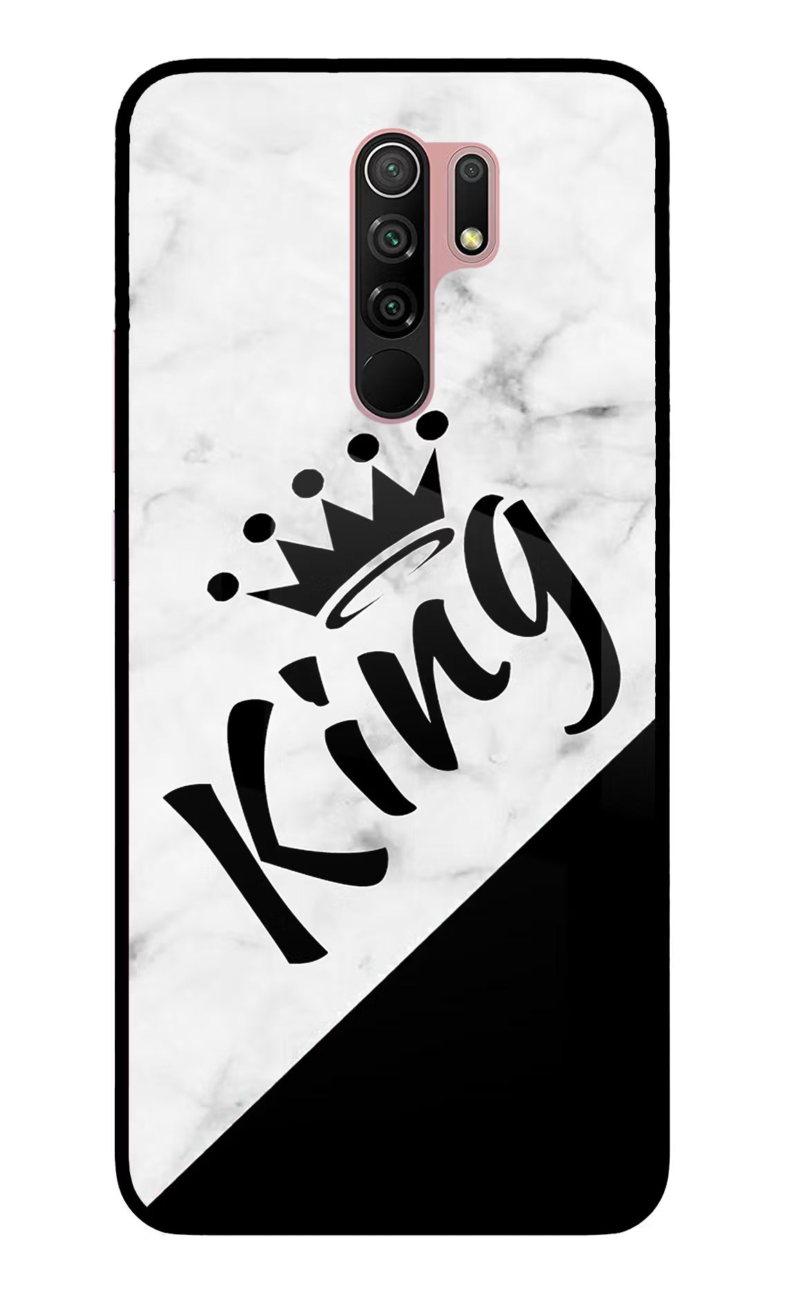 King Redmi 9 Prime/Poco M2/M2 reloaded Glass Case