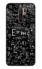 Physics Formula Redmi 9 Prime/Poco M2/M2 reloaded Glass Case Back Cover by Casekaro