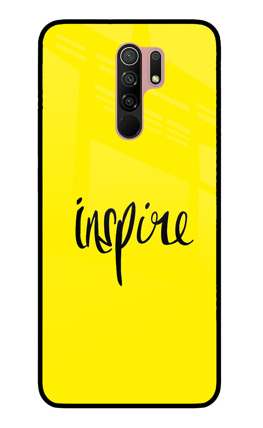 Inspire Redmi 9 Prime/Poco M2/M2 reloaded Back Cover, Glass case