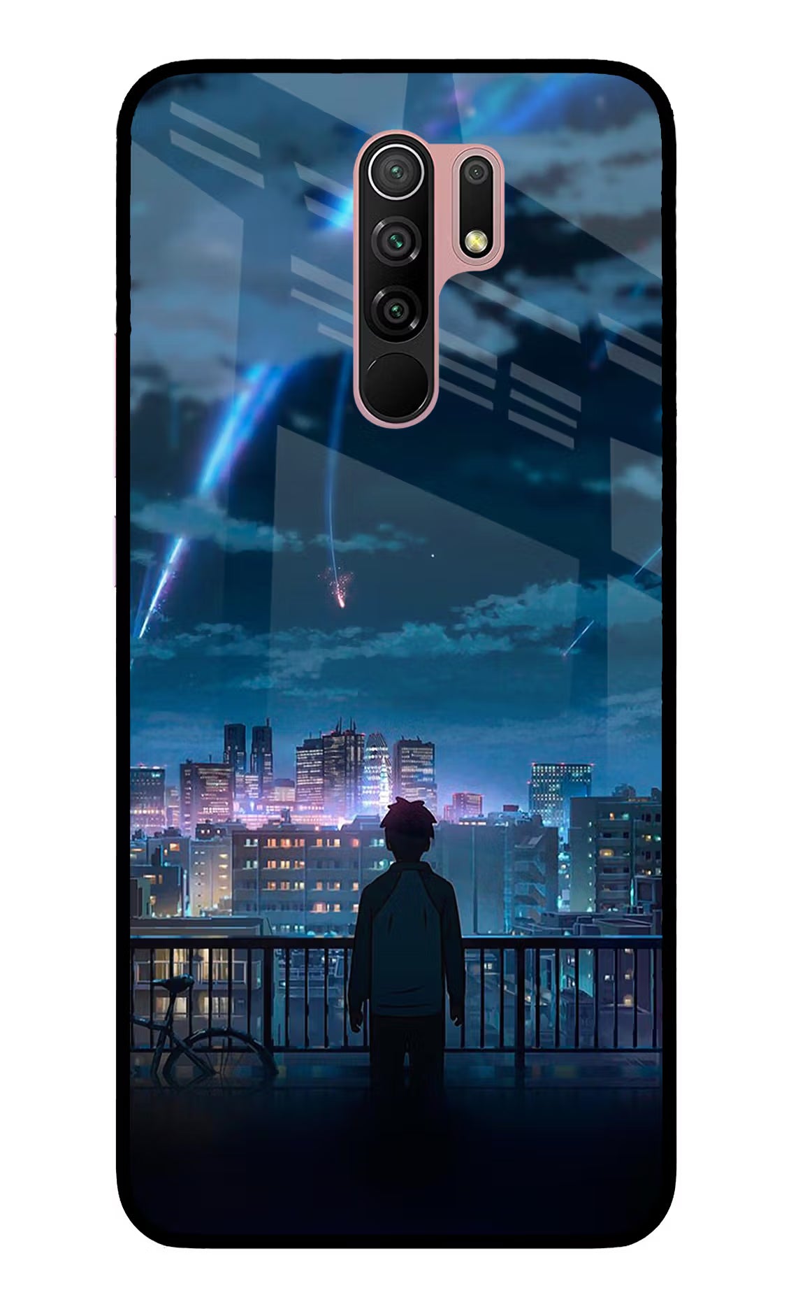 Anime Redmi 9 Prime/Poco M2/M2 reloaded Glass Case