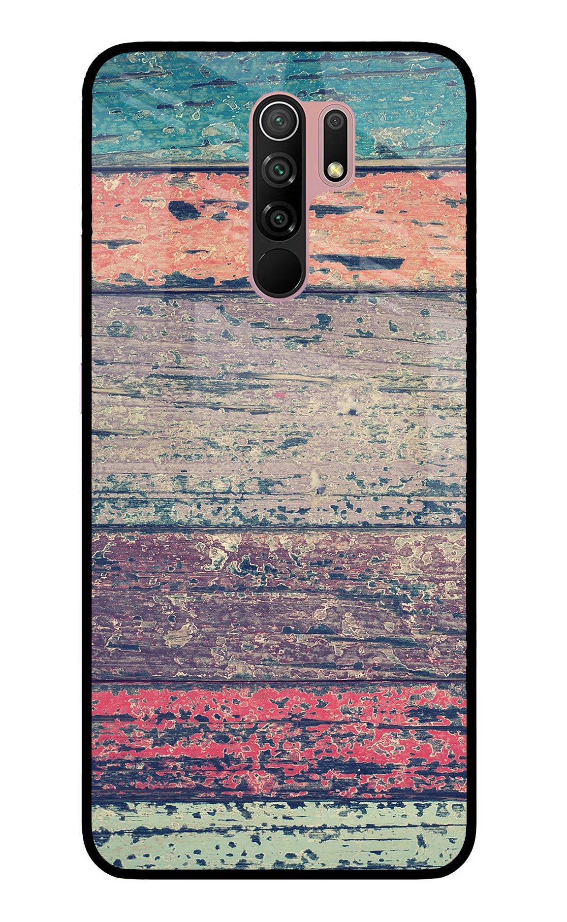 Colourful Wall Redmi 9 Prime/Poco M2/M2 reloaded Glass Case