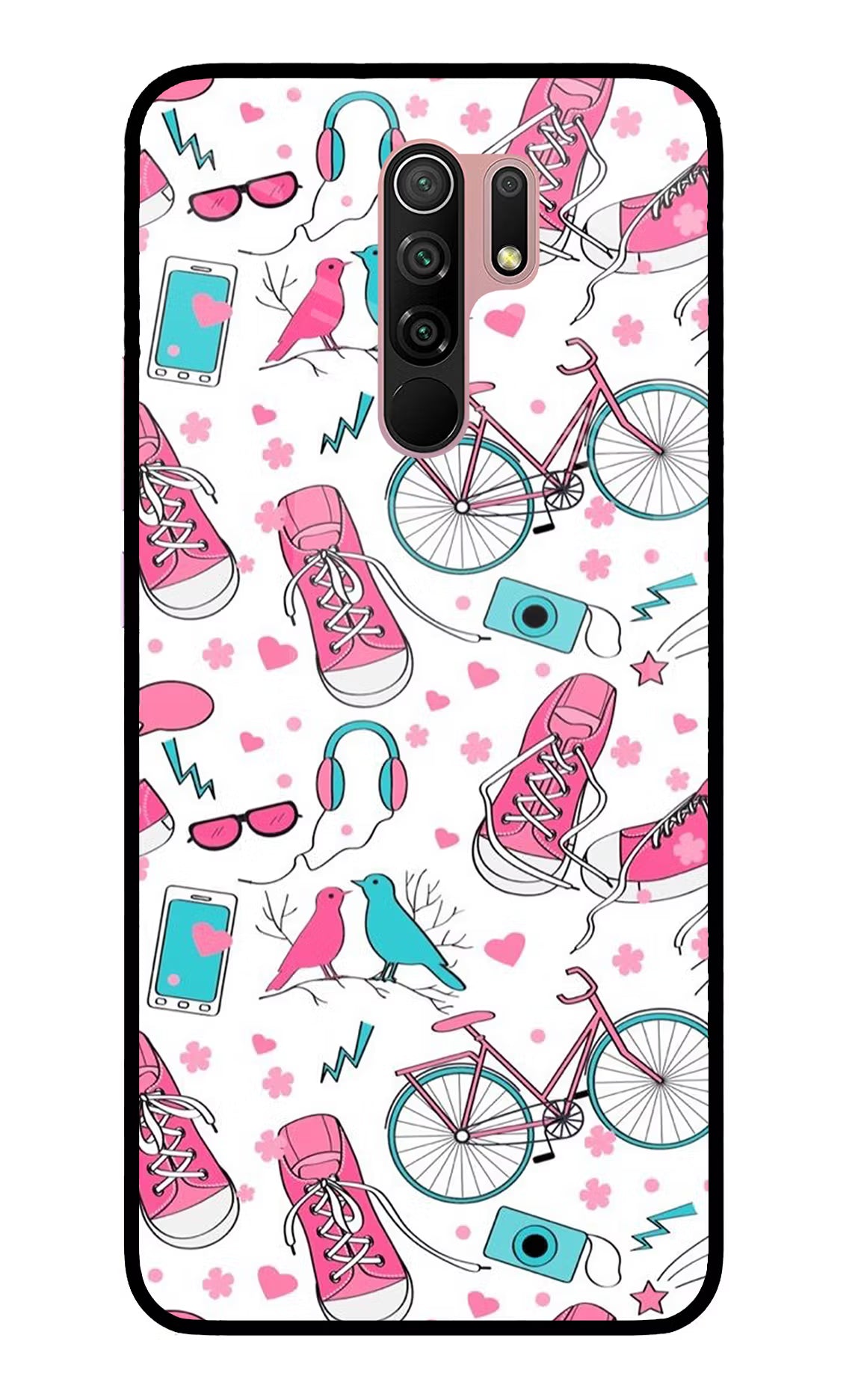 Artwork Redmi 9 Prime/Poco M2/M2 reloaded Glass Case