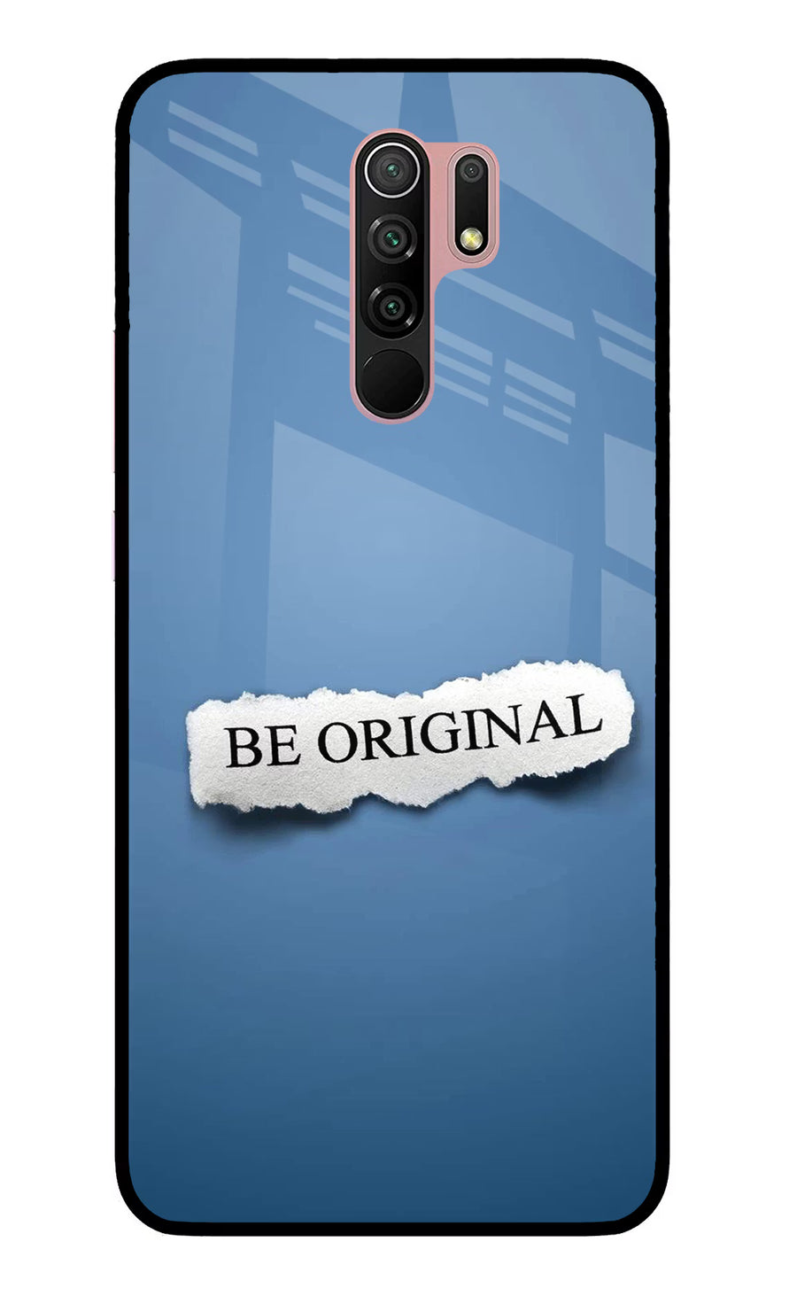 Be Original Redmi 9 Prime/Poco M2/M2 reloaded Back Cover, Glass case