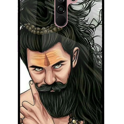 Mahadev Redmi 9 Prime/Poco M2/M2 reloaded Glass Case Back Cover by Casekaro