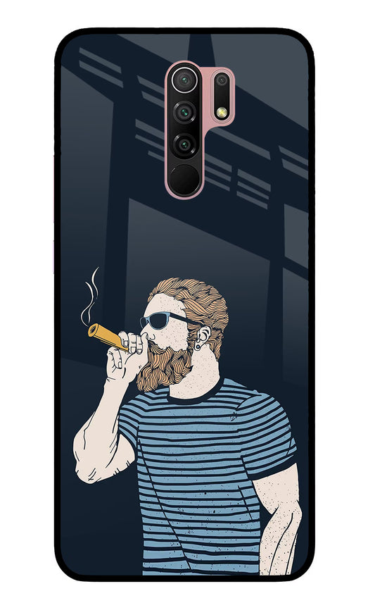 Smoking Redmi 9 Prime/Poco M2/M2 reloaded Glass Case