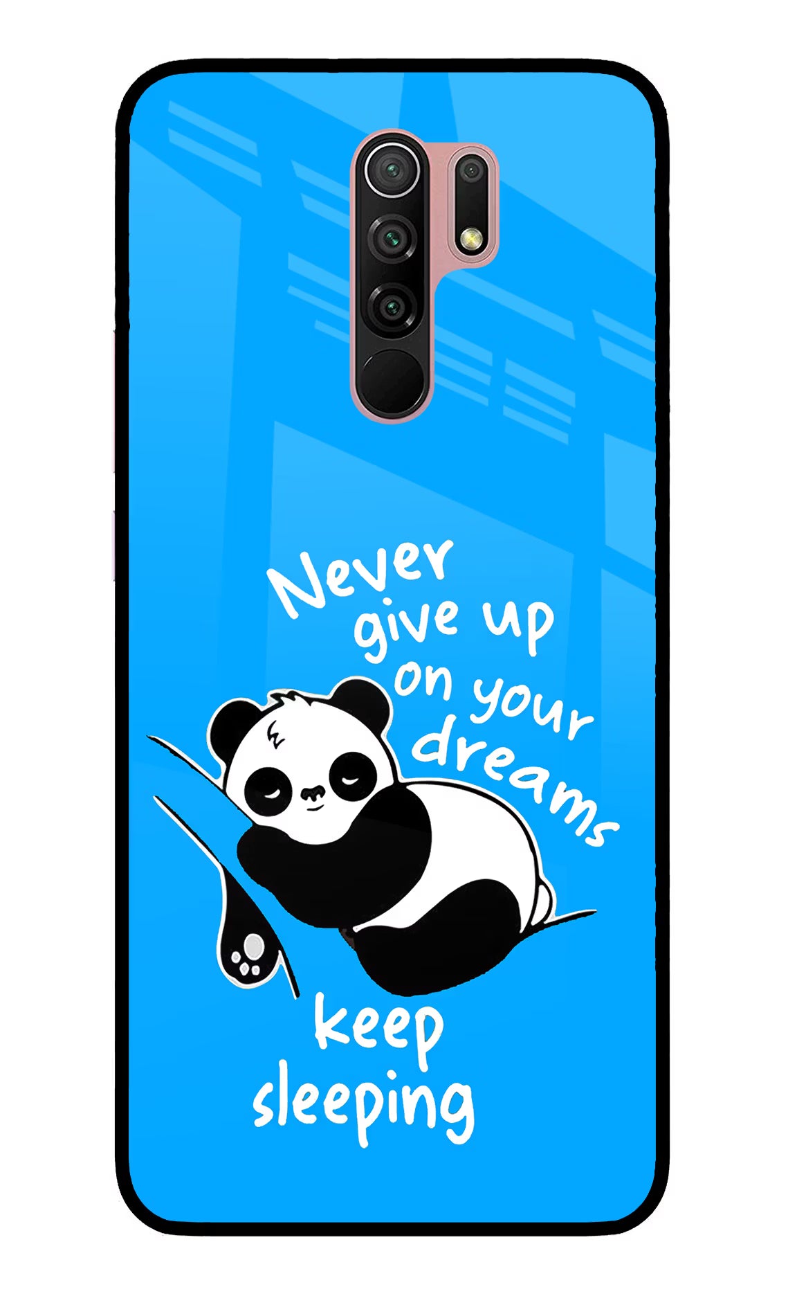 Keep Sleeping Redmi 9 Prime/Poco M2/M2 reloaded Glass Case