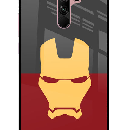 Ironman Redmi 9 Prime/Poco M2/M2 reloaded Glass Case Back Cover by Casekaro