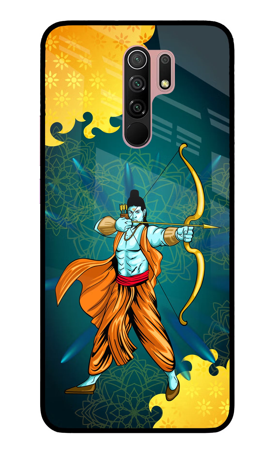 Lord Ram - 6 Redmi 9 Prime/Poco M2/M2 reloaded Glass Case