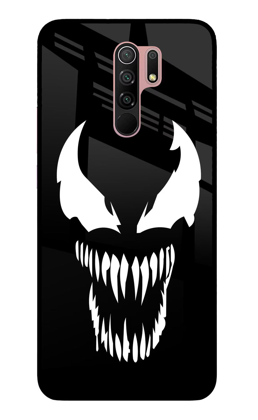 Venom Redmi 9 Prime/Poco M2/M2 reloaded Back Cover, Glass case