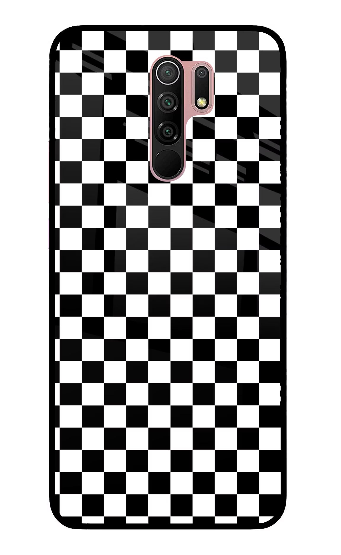 Chess Board Redmi 9 Prime/Poco M2/M2 reloaded Glass Case