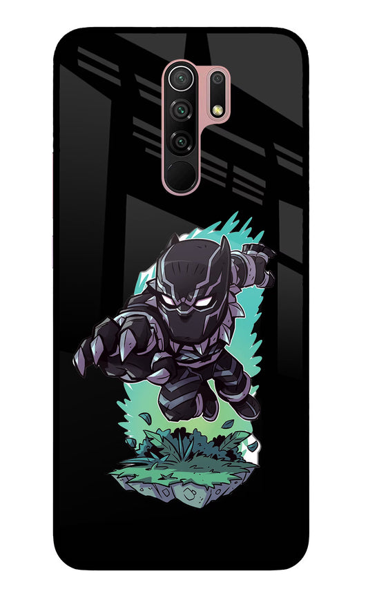 Black Panther Redmi 9 Prime/Poco M2/M2 reloaded Glass Case