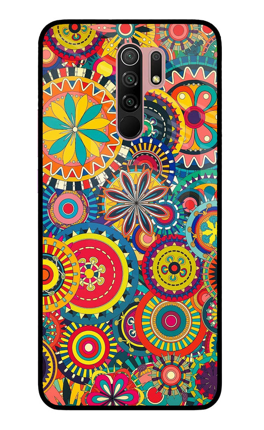 Gol Gol Art Redmi 9 Prime/Poco M2/M2 reloaded Glass Case
